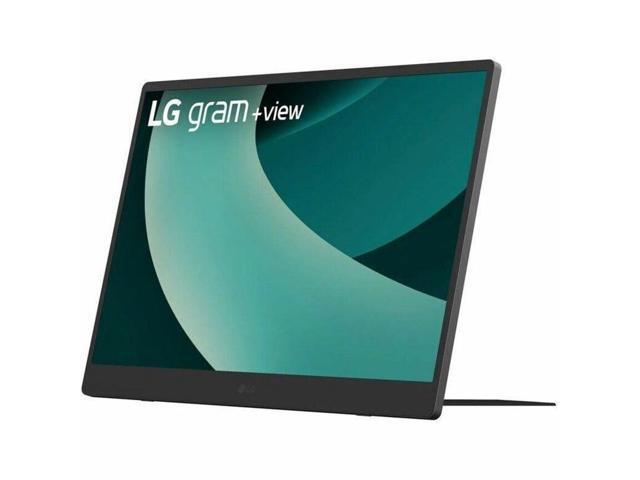 LG gram +view 17MT70 17' Class WQXGA LCD Monitor - 16:10 - Black, Silver - 17' Viewable - In-plane Switching (IPS) Technology - 2560 x 1600 - 350...