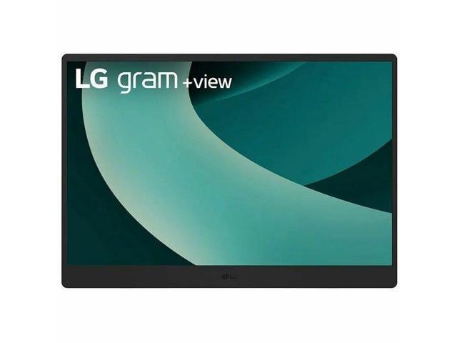 LG gram +view 17MT70 17' Class WQXGA LCD Monitor - 16:10 - Black, Silver - 17' Viewable - In-plane Switching (IPS) Technology - 2560 x 1600 - 350...