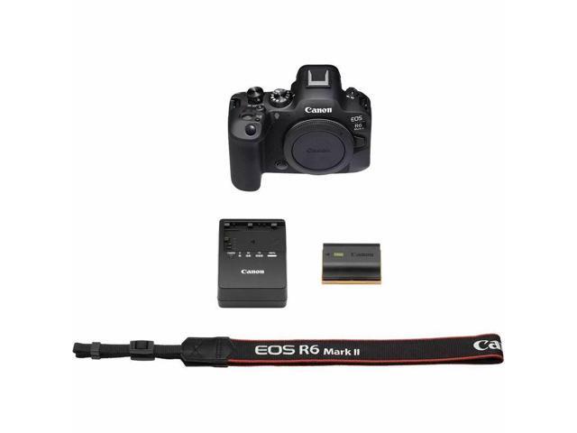 Canon - EOS R6 Mark II Mirrorless Camera (Body Only) - Black - image 9