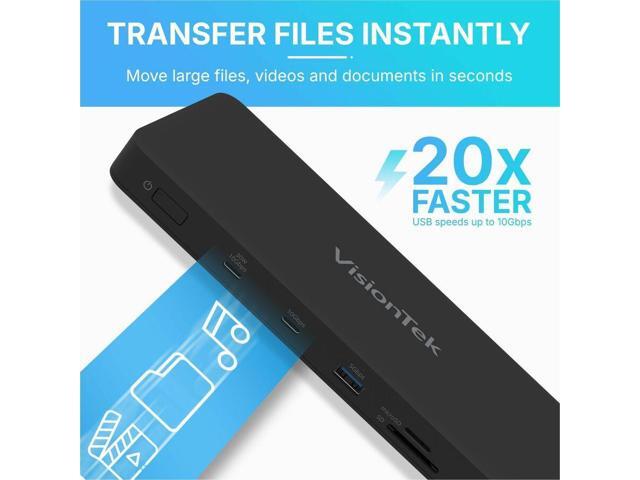 VisionTek VT8100 Quad 4K Docking Station - image 4