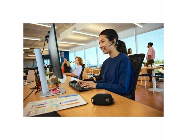 Poly Voyager Legend 50-M Headset UC - Mono - Wireless - Bluetooth - 98.4 ft - 16 Ohm - 100 Hz to 20 kHz - Earbud, Behind-the-ear, Over-the-ear -...
