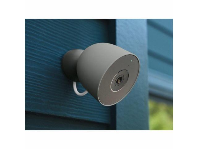 Google - Nest Cam Outdoor (wired, 2nd gen) - 2K Video and Gemini - 1-Pack - Hazel - image 4