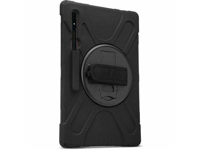 Cellairis Rapture Rugged Carrying Case for 14.6' Samsung Galaxy Tab S10 Ultra, Galaxy Tab S9 Ultra, Galaxy Tab S8 Ultra Tablet - Black - Hand Strap