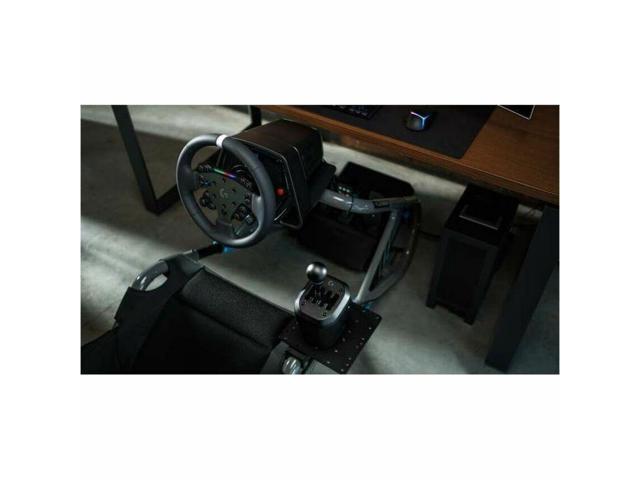 Logitech - RS H-SHIFTER Sim Racing Gear Shifter compatible with PRO, RS50 Racing Wheel Base - Black - image 4