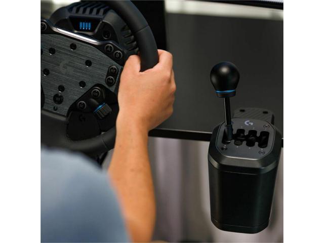 Logitech - RS H-SHIFTER Sim Racing Gear Shifter compatible with PRO, RS50 Racing Wheel Base - Black - image 7