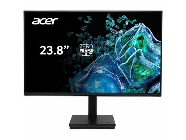 Acer Vero V247Y G 24' Full HD IPS Monitor, 120Hz Refresh Rate, 1ms VRB Response Time, Adaptive Sync, HDMI & VGA, VESA Mount, Black