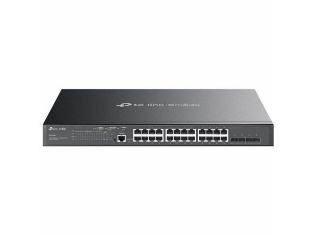 TP-Link 28-Port Gigabit L2+ Managed Switch with 24-Port PoE+ - 25 Ports - Manageable - Gigabit Ethernet - 10/100/1000Base-T, 1000Base-X - 2 Layer...