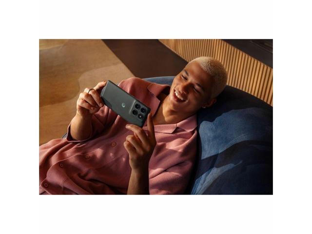 Motorola - edge 2025 256GB (Unlocked) - PANTONE Deep Forest - image 5