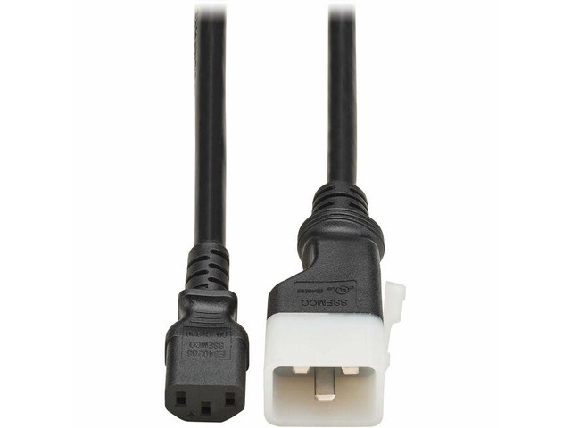 Tripp Lite series P032-E03 Power Extension Cord - For Computer, Monitor, HDTV, PDU, Printer, Server, Tablet, UPS, Switch, Network Device - 14 Gauge...