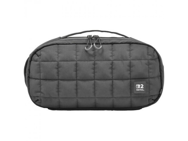 Switch 2 Accessory: Case - HORI Puff Pouch Carrying Pouch - Black: Officially Licensed by Nintendo