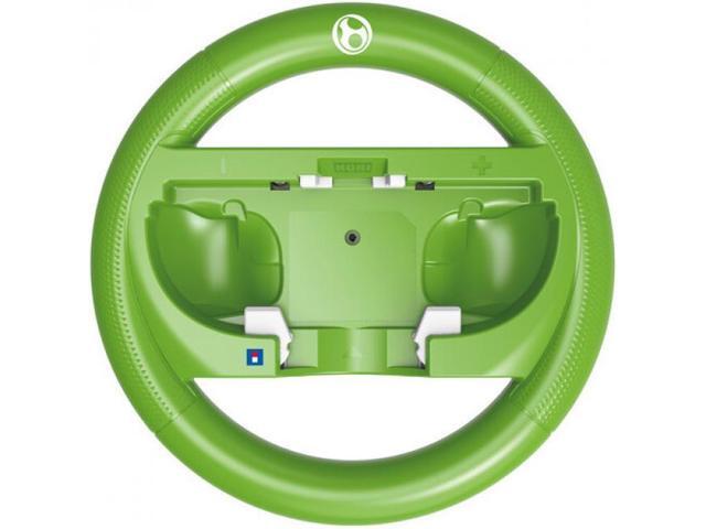 Switch 2 Accessory: Racing Wheel Attachment-HORI Mario Kart Racing YOSHI Edition:Officially Licensed by Nintendo