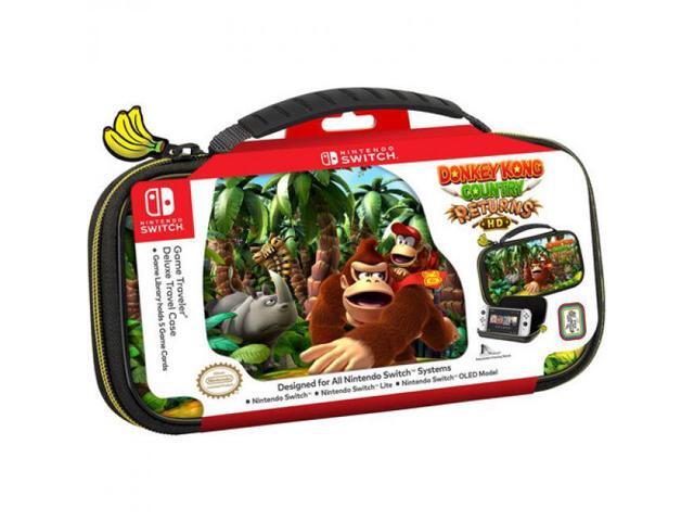 Switch Accessory: Case - RDS Traveler Deluxe Case - Donkey Kong Country Returns: Officially Licensed by Nintendo