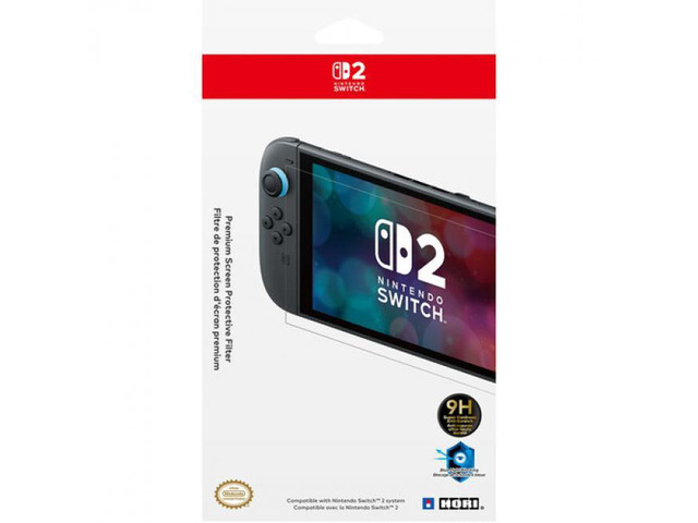 Switch 2 Accessory: HORI Premium Protective Filter: Officially Licensed by Nintendo