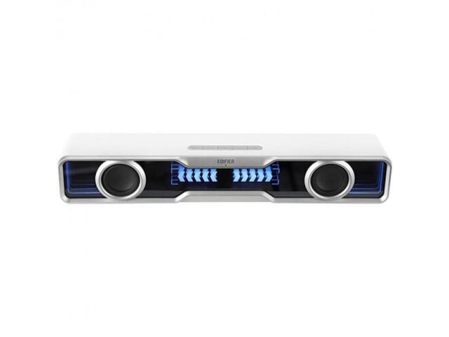 Edifier QS30 Bluetooth Tabletop Soundbar with Halo lights (White)