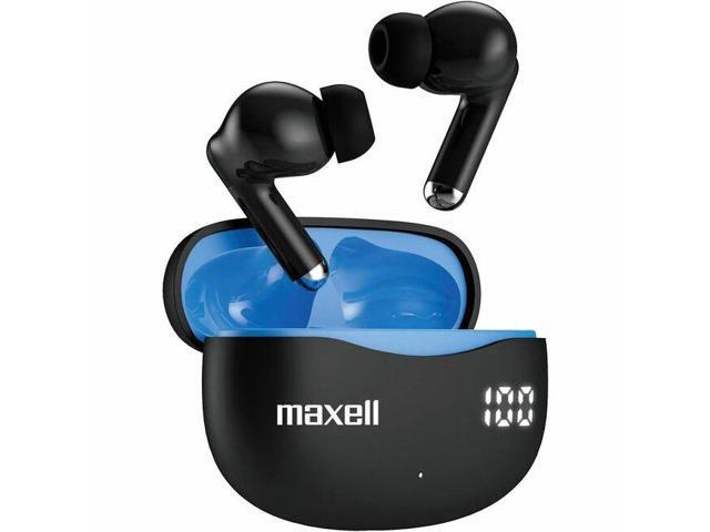 Maxell Bass 13 Earset - Stereo - True Wireless - Bluetooth - 32.8 ft - 16 Ohm - 20 Hz to 20 kHz - Earbud - Binaural - In-ear - Noise Cancelling.
