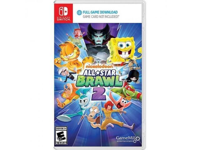 Nickelodeon All Star Brawls 2 for Nintendo Switch (Code In Box)