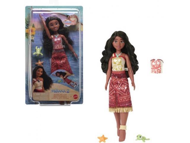 Mattel - Disney Moana 2 Swimming Tautai Moana Doll