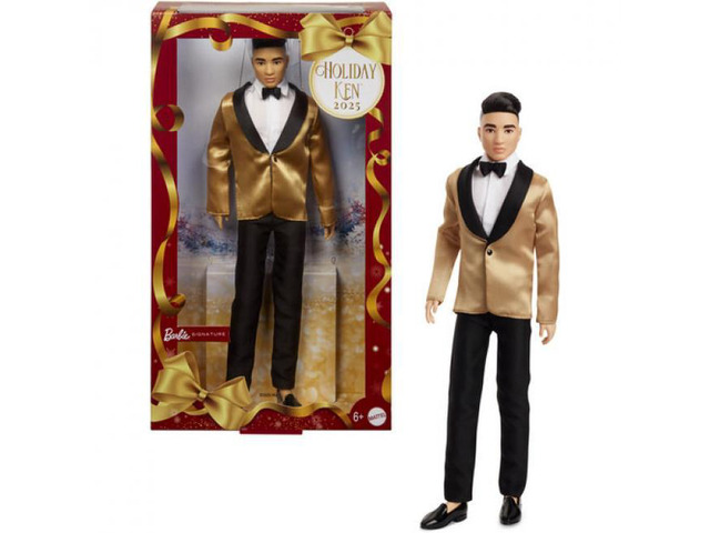 Mattel Barbie Holiday Ken Doll 2025, Asian - JGN83