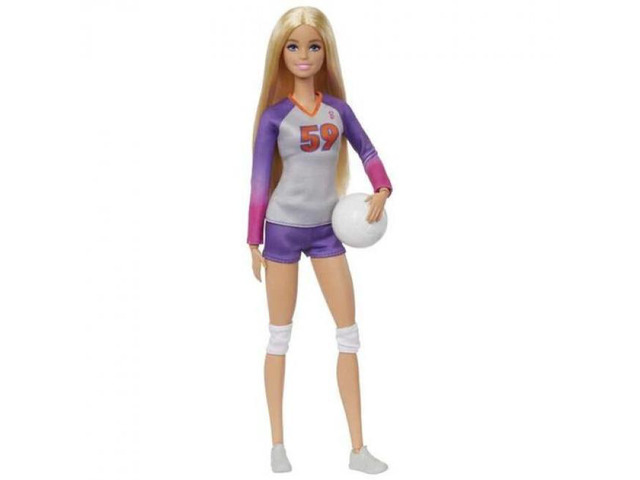Mattel Barbie Careers Made to Move Volleyball Player Doll - HKT72