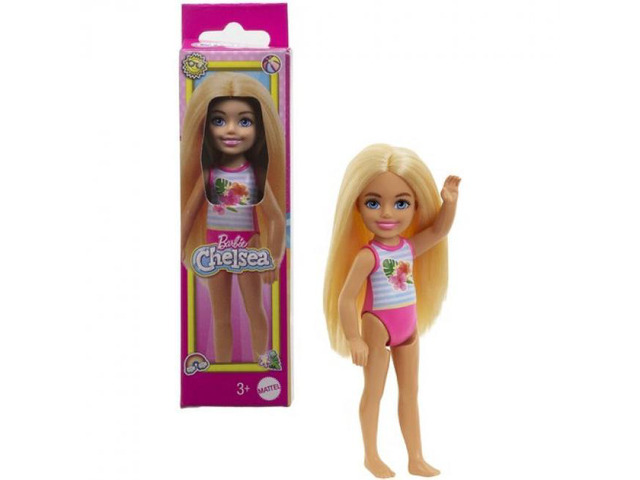 BARBIE CHELSEA BEACH DOLL ALOHA BLONDE