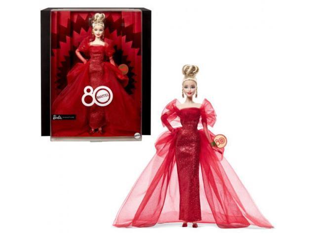 Mattel Collectible - Barbie Signature Mattel 80th Anniversary Doll Blonde
