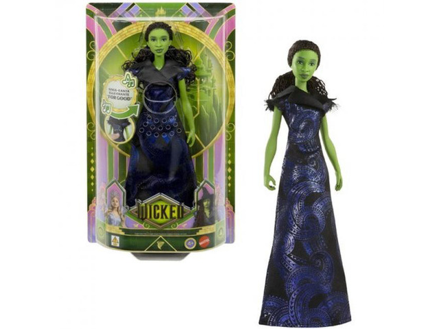Mattel Wicked: For Good Singing Elphaba Fashion Doll - JFM09