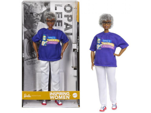 Mattel Barbie Signature Inspiring Women: Opal Lee Collectible Doll - JJX60