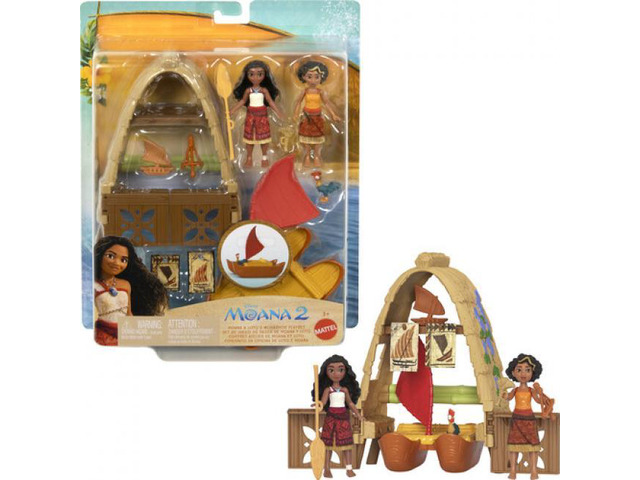 Mattel Disney Moana 2 Moana & Loto's Workshop Playset - JBT52
