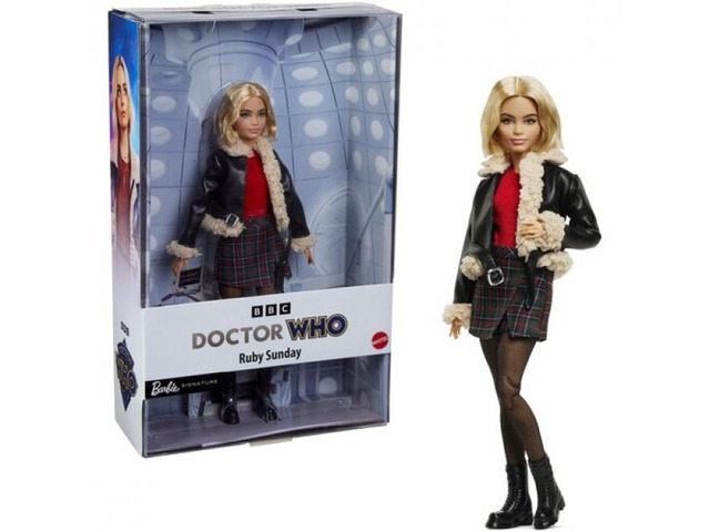 Mattel Doctor Who Ruby Sunday Barbie Doll - HRM78