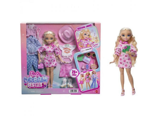 Mattel Barbie Dream Besties: Festival Looks Western Glam - JGH87