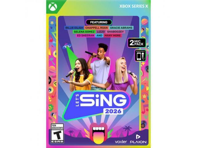 Lets Sing 2026 + 2 Mics for Xbox Series X