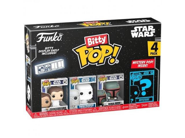 Funko Bitty POP! Star Wars: The Empire Strikes Back - Leia 4-Pack