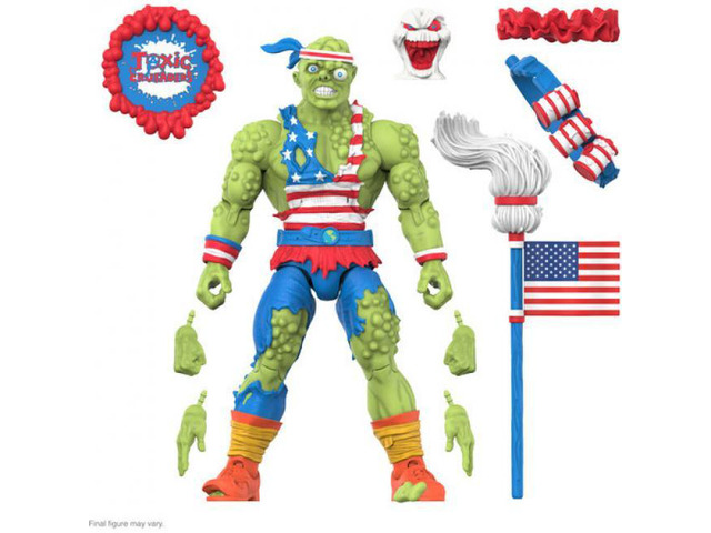 Super7 Toxic Crusaders ULTIMATES! Figures Toxie Vintage Toy America - UL-TOXI-08664
