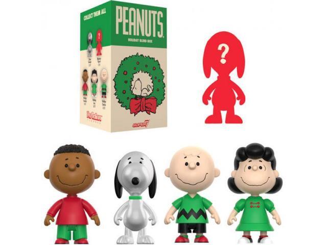Super7 - Peanuts - Reaction Blind Box Wv8 - Holiday 12pc Flat