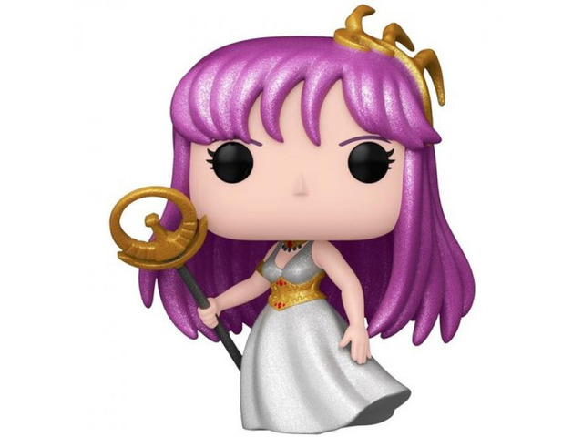 Funko POP! ANIME: Saint Seiya Athena (Saori Kido) in Diamond Collection Glitter (AE Exclusive)