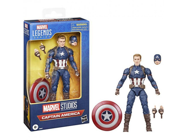 Hasbro Avengers: Endgame - Marvel Legends - Captain America Action Figure - G06075L00