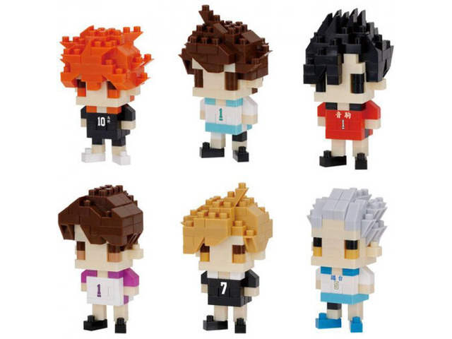 Nanoblock - Haikyu!! - mininano - Assortment 1 (Blind Box) Series (Box/6)