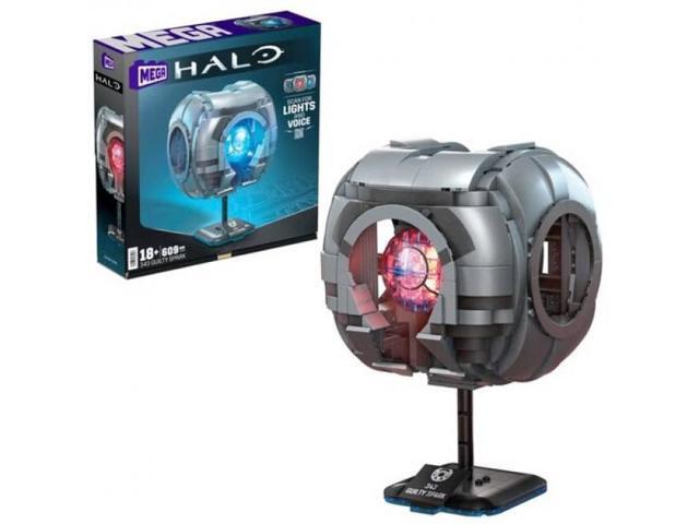 MEGA BLOKS - HALO 343 Guilty Spark, 609 Piece Building Toy Set