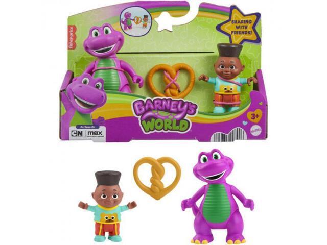 Fisher Price - Barney's World: Barney & David Figure Pack