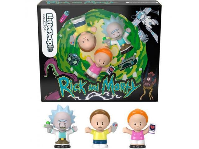 Fisher Price - Little People Collector: Rick and Morty 3-Piece Figure Set