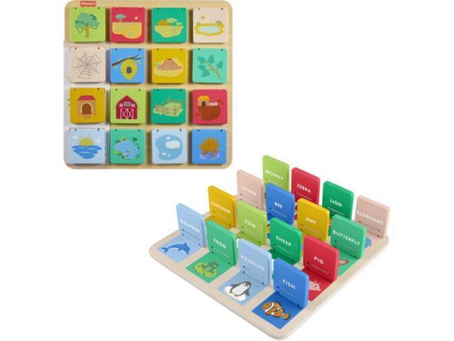Fisher Price - Wooden Lift & Reveal Board