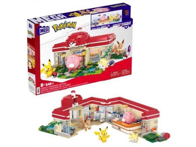 MEGA BLOKS - Pokemon: Forest Pokemon Center, 648 Piece Building Toy Set