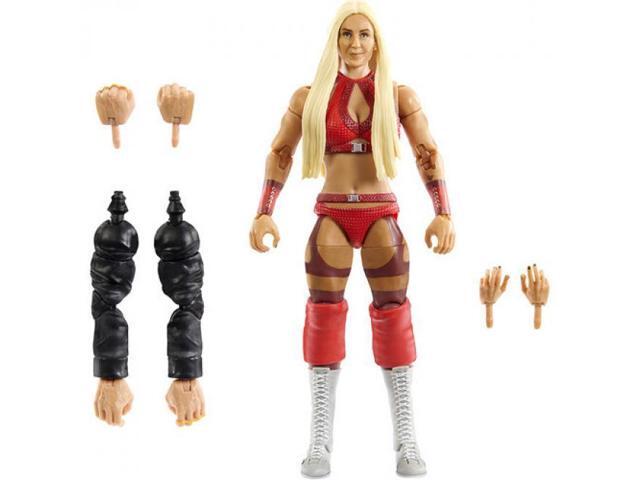 WWE Elite Collection 6' Summerslam Charlotte Flair Action Figure with Build-A-Figure Part