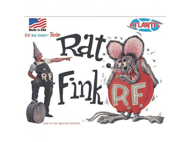 Ed ' Big Daddy' Roth - Non-Scale Model Kit - Rat Fink