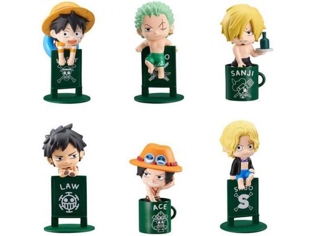 Megahouse One Piece Pirates on Vacations (Box/8) Ochatomo blindbox display