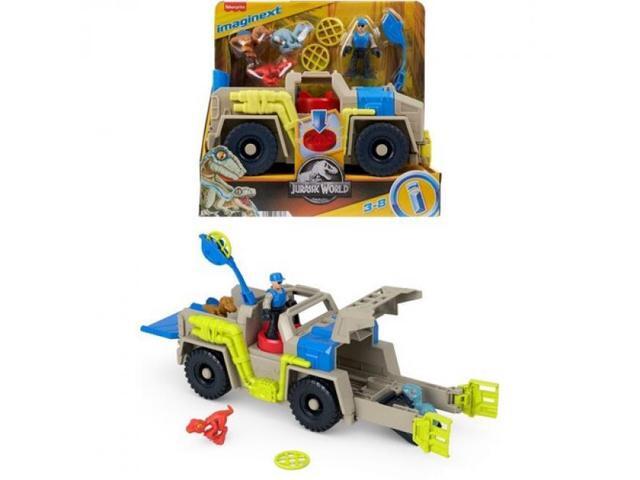 Fisher Price - Imaginext Jurassic World Track & Transport Dino Truck