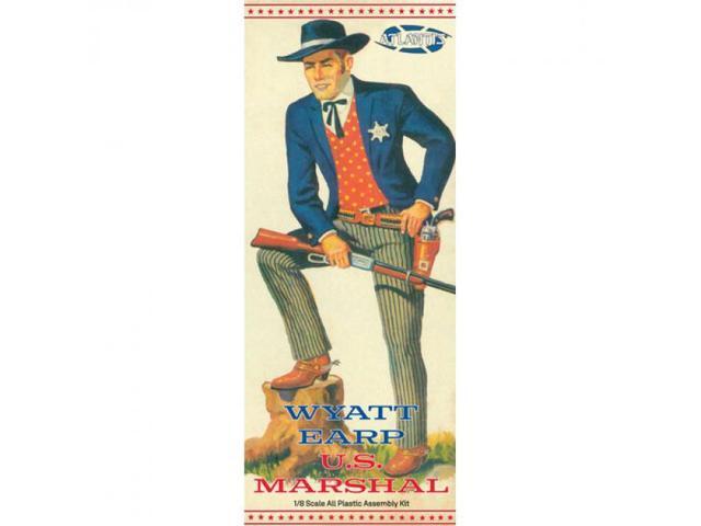 Atlantis - 1:8 Scale Model Kit - U. S. Marshal Wyatt Earp Figure