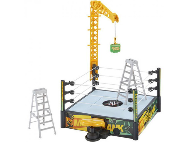 Mattel Collectble - WWE Money in the Bank Cash-In Ring Playset