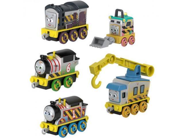 Fisher Price - Thomas & Friends Construction Crew 5-Piece Diecast Metal Toy Train & Vehicle Set