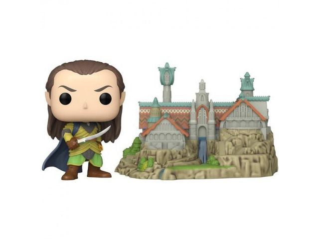 Funko POP! Town: Lord of the Rings - Elrond With Rivendell